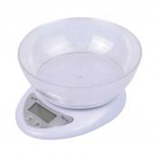 Balanza de cocina electrónica con bowl Nappo NEB-091